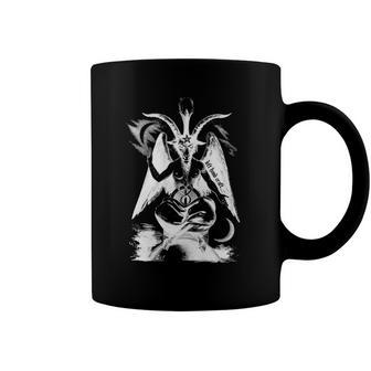 Baphomet Left Hand Craft Satanic Clothing Coffee Mug | Mazezy