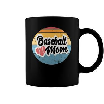 Baseball Mom Vintage Retro - Gift For Mother Coffee Mug | Mazezy