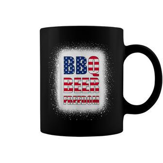 Bbq Beer Freedom America Usa Party 4Th Of July Summer Coffee Mug - Seseable
