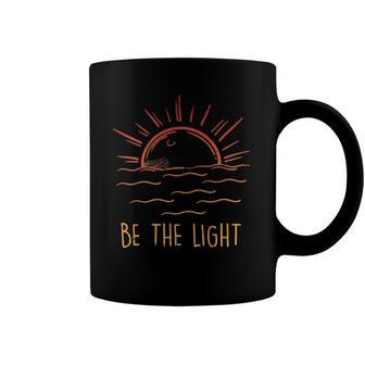 Be The Light - Let Your Light Shine - Waves Sun Christian Coffee Mug | Mazezy