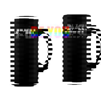 Be You Lgbt Flag Gay Pride Month Transgender Coffee Mug | Mazezy