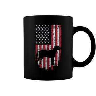 Beagle Dog Mom & Dad Usa 4Th Of July Usa Patriotic Coffee Mug - Seseable