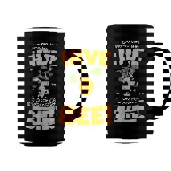 Bee Bee Bee Theme Back To School For Teachers Welcome To The Hive V4 Coffee Mug - Monsterry