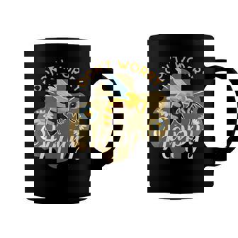 Bee Bee Beekeeper Dont Worry Bee Happy Coffee Mug - Monsterry