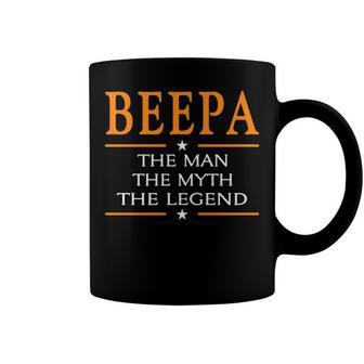 Beepa Grandpa Gift Beepa The Man The Myth The Legend Coffee Mug - Seseable