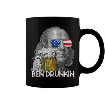 Ben Drankin Drunking Funny 4Th Of July Beer Men Woman Coffee Mug - Seseable
