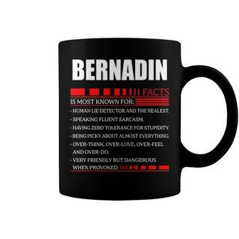 Bernadin Fact Fact T Shirt Bernadin Shirt For Bernadin Fact Coffee Mug - Seseable