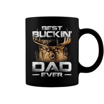 Best Buckin Dad Ever Deer Hunting Bucking Father Coffee Mug - Monsterry DE