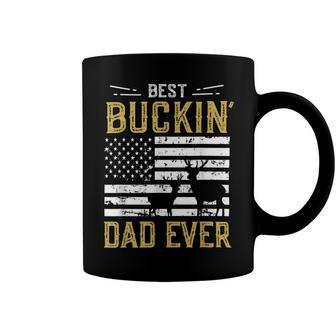 Best Buckin Dad Ever Funny Deer Hunter Cool Hunting Coffee Mug - Monsterry UK