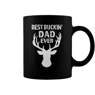 Best Buckin Dad Ever Mens Funny Coffee Mug | Mazezy