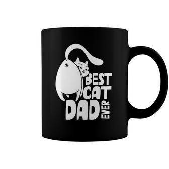Best Cat Dad Ever Father Papa Sayings Daddy Coffee Mug | Mazezy