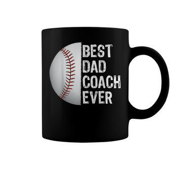 Best Dad Coach Ever Funny Baseball For Sport Lovers Coffee Mug - Monsterry CA