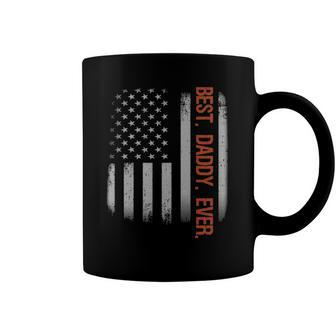 Best Daddy Ever American Flag Fathers Day Gift Coffee Mug | Mazezy