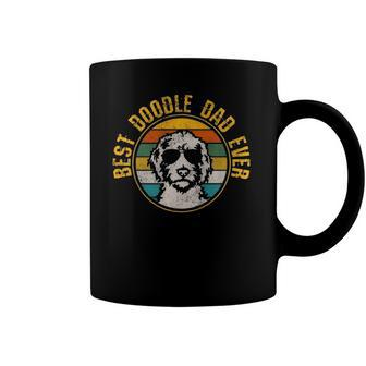 Best Doodle Dad Ever - Vintage Dog Golden Doodle Gift Coffee Mug | Mazezy
