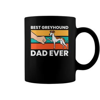 Best Greyhound Dad Ever Funny Greyhound Coffee Mug | Mazezy