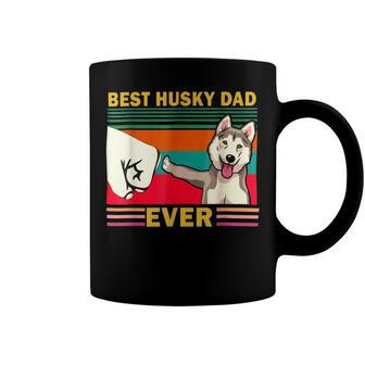 Best Husky Dad Ever I Love My Husky Coffee Mug - Monsterry