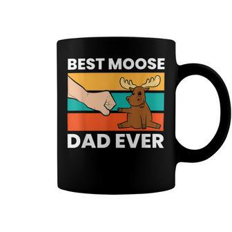 Best Moose Dad Ever Funny Moose Coffee Mug - Monsterry AU