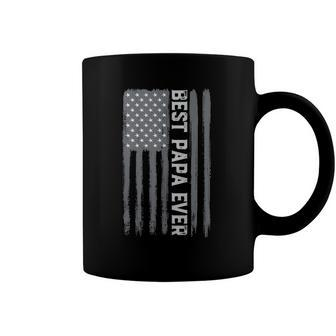 Best Papa Ever Vintage American Flag 4Th Of July Patriotic Coffee Mug | Mazezy DE