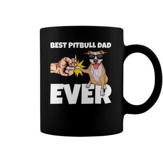 Best Pitbull Dad Ever Dog Owner Funny Pitbull Gift Coffee Mug | Mazezy
