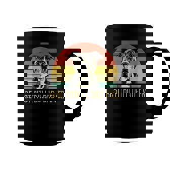 Best Pitbull Dad Ever Pitbull Dog Lovers Fathers Day Coffee Mug - Seseable