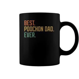 Best Poochon Dad Ever Dog Breed Fathers Day Canine Puppy Coffee Mug | Mazezy