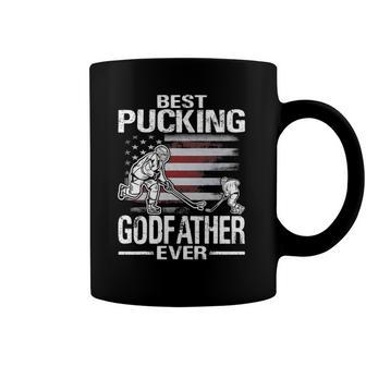 Best Pucking Godfather Ever Hockey Fathers Day Gift Coffee Mug | Mazezy