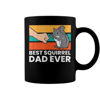Best Squirrel Dad Ever Vintage Squirrel Coffee Mug - Seseable