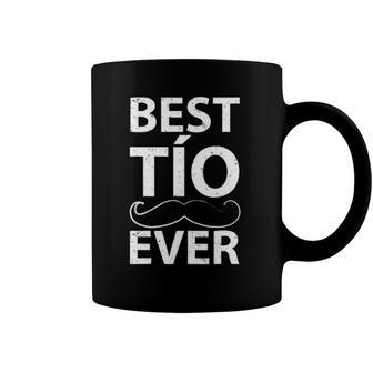 Best Tio Ever Best Uncle Ever Mustache Coffee Mug | Mazezy