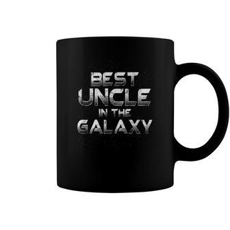 Best Uncle In The Galaxy Cool Space Funny Cool Uncle Coffee Mug | Mazezy