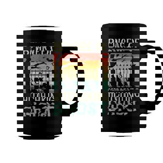 Beware Of The Hitchhiking Ghost Halloween Trick Or Treat Coffee Mug | Mazezy