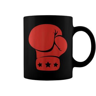 Big Red Boxing Glove Boxing Coffee Mug - Seseable