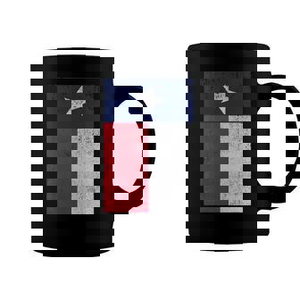 Big Texas Distressed Flag Of Texas Coffee Mug | Mazezy