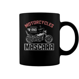 Bike Rider Women Motorcycle Biker Mascara Biking Biker Coffee Mug | Mazezy UK
