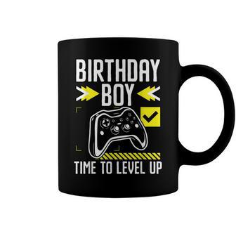 Birthday Boy Time To Level Up Video Game Gift For A Gamer Coffee Mug - Seseable