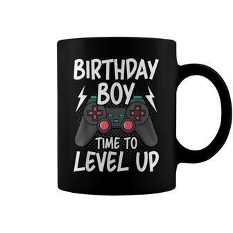 Birthday Boy Time To Level Up Video Gamer Gaming Coffee Mug - Seseable