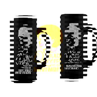 Black Queens Are Born In November V2 Coffee Mug | Seseable UK