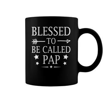 Blessed To Be Called Pap Fathers Day Coffee Mug | Mazezy
