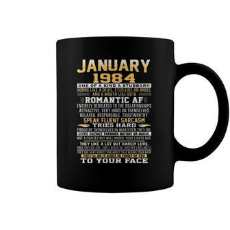 Born In January 1984 Facts S For Men Women Coffee Mug | Mazezy