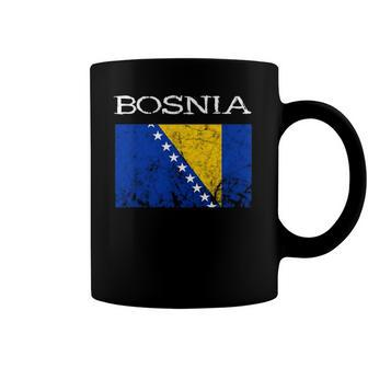 Bosnia-Herzegovina Bosnian Flag Bosnian Pride Bosnian Roots Coffee Mug | Mazezy