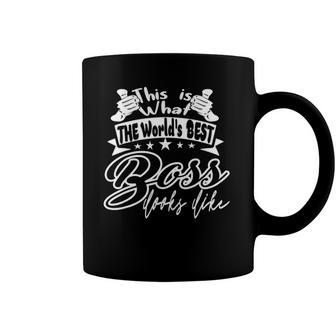Boss Worlds Best Boss Looks Like Boss Appreciation Day Coffee Mug | Mazezy