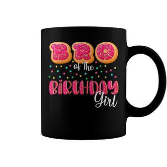 Brother Of The Birthday Girl Donut Family Matching Birthday Coffee Mug - Seseable