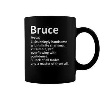 Bruce Definition Personalized Name Funny Birthday Gift Idea Coffee Mug | Mazezy
