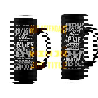 Bus Attendant Job Title - Funny Bus Assistant Coffee Mug | Mazezy