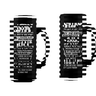Caitlin Name Gift Sorry My Heart Only Beats For Caitlin Coffee Mug - Seseable
