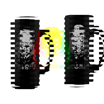 California Republic Bear Rasta Coffee Mug | Mazezy