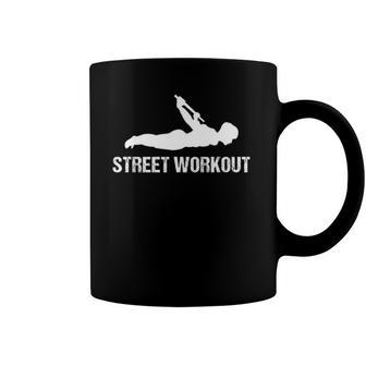 Calisthenics Street Workout - Back Lever Coffee Mug | Mazezy