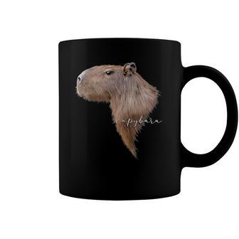 Capybara Graphic Art Capibara Rodent Gnawer Animal Novelty Coffee Mug | Mazezy