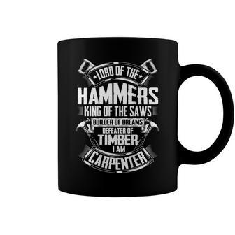 Carpentry Lord Of The Hammers Wright Carpenter Coffee Mug - Seseable