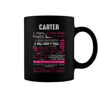 Carter Name Gift Carter Coffee Mug - Seseable