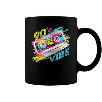 Cassette Tape Party Retro 90S Music Costume 90S Vibe Coffee Mug | Mazezy